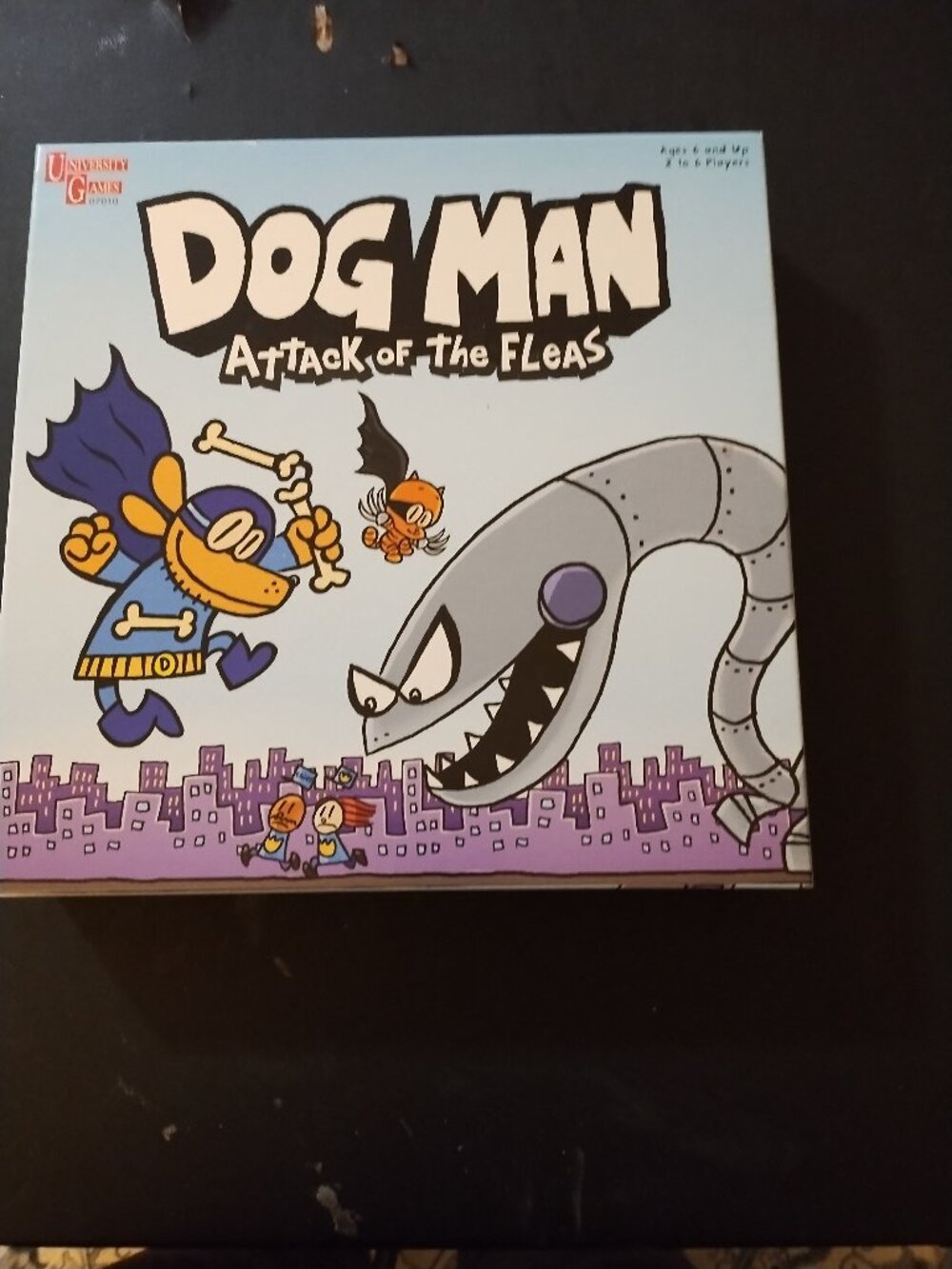 Dog Man Attack of the Fleas Game